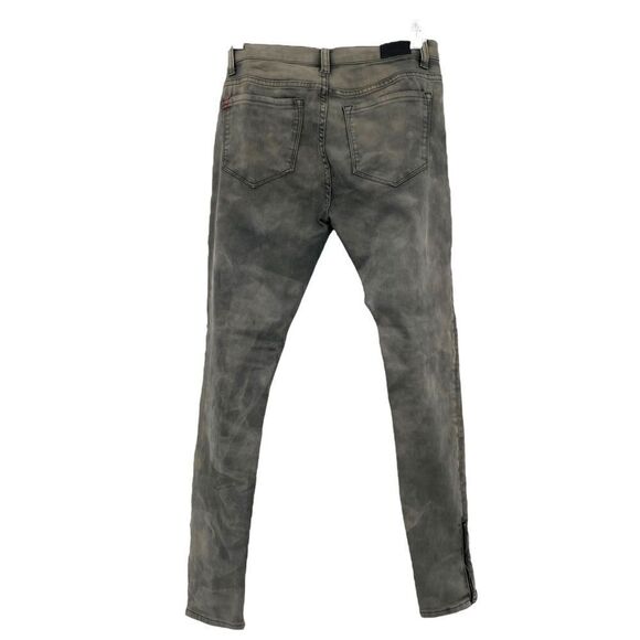 Urban outfitters BDG Smoky Gray Acid Wash Mid Rise Ankle Jeans Size 23 - Picture 3 of 7